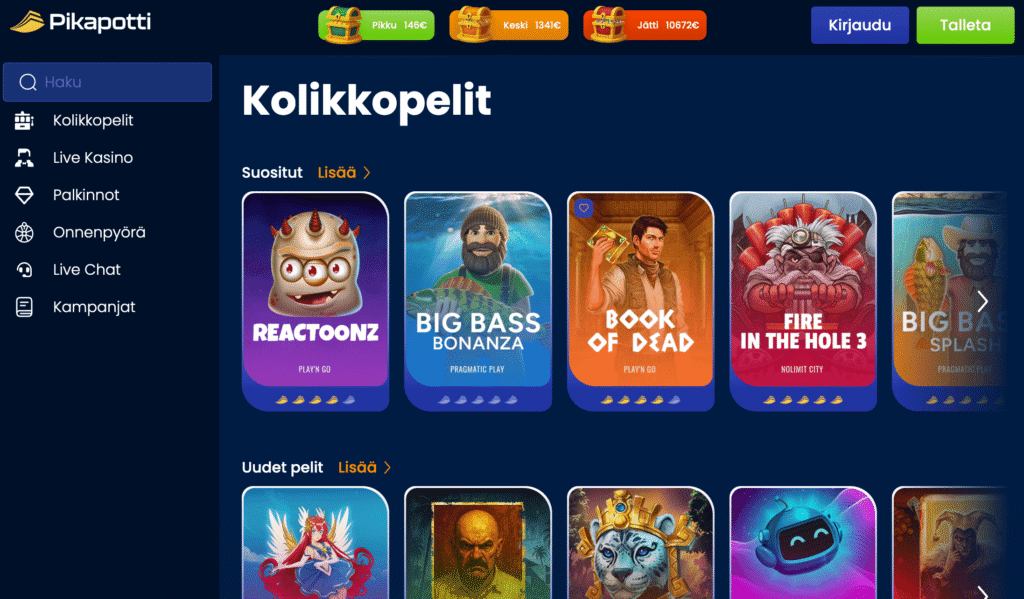 Pikapotti kolikkopelit