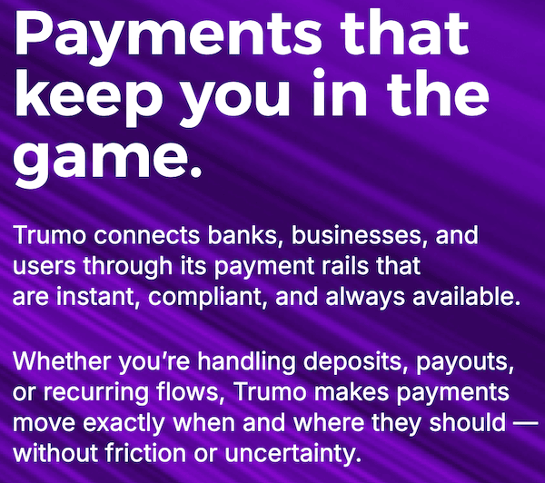 Trumo PnP nettikasino Trumo PnP nettikasino