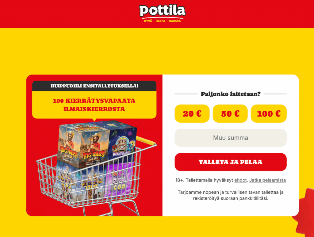 Pottila nettikasino